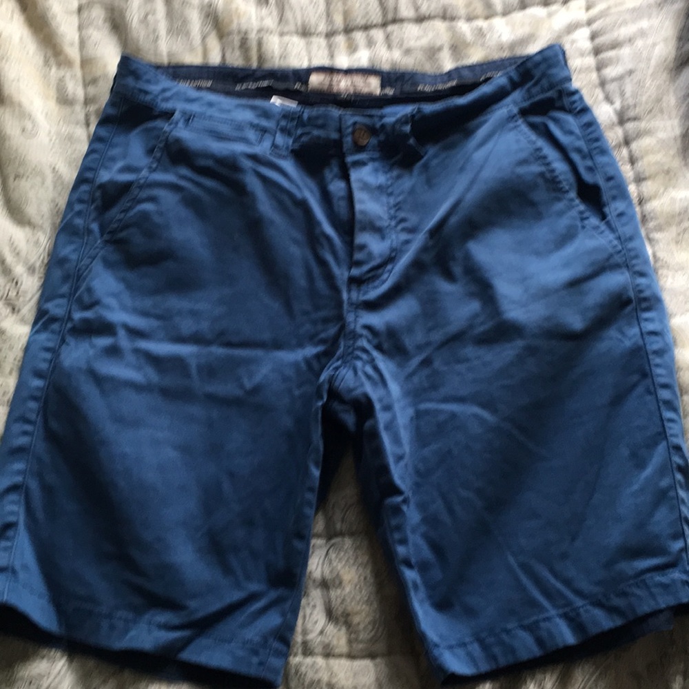 [Flag & Anthem] Men’s Blue Twill Shorts